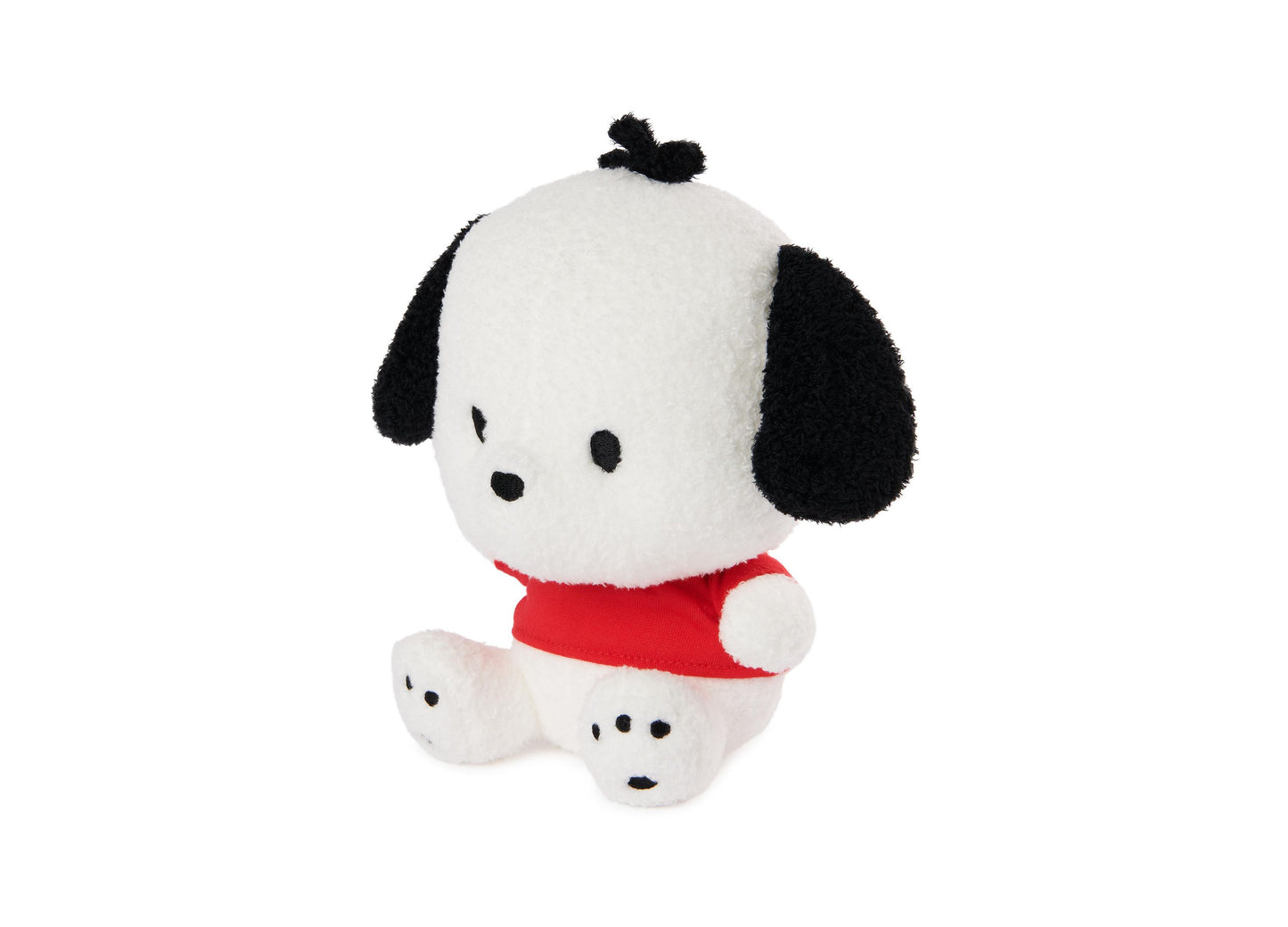 GUND Sanrio Hello Kitty 6 inch Pochacco Plush - White and Black Puppy Stuffed Animal