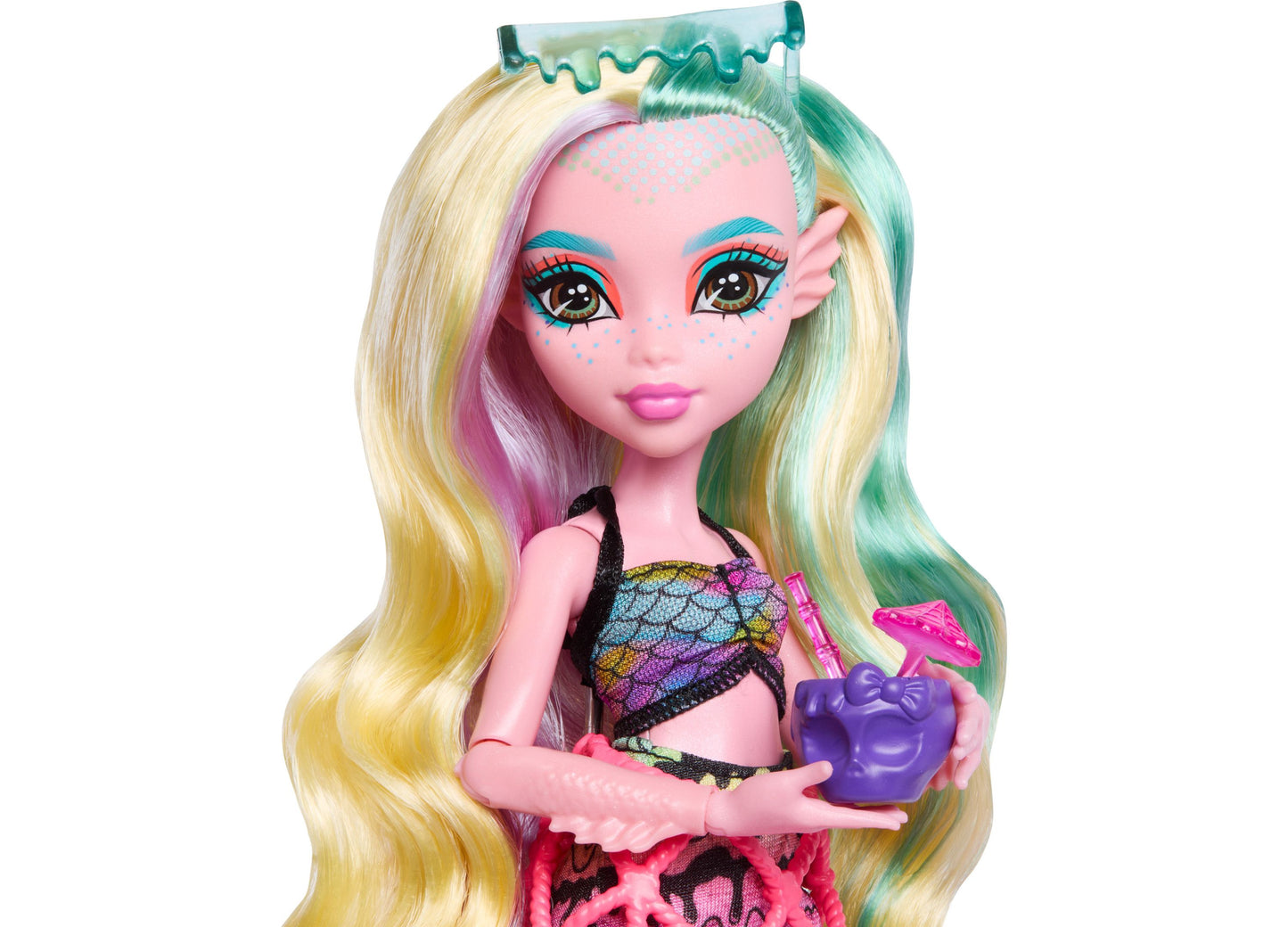 Monster High Scare-Adise Island Snack Shack Playset with Lagoona Blue Doll