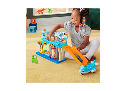 Fisher-Price Little People Everyday Adventures Airport Playset with Airplane and Figures