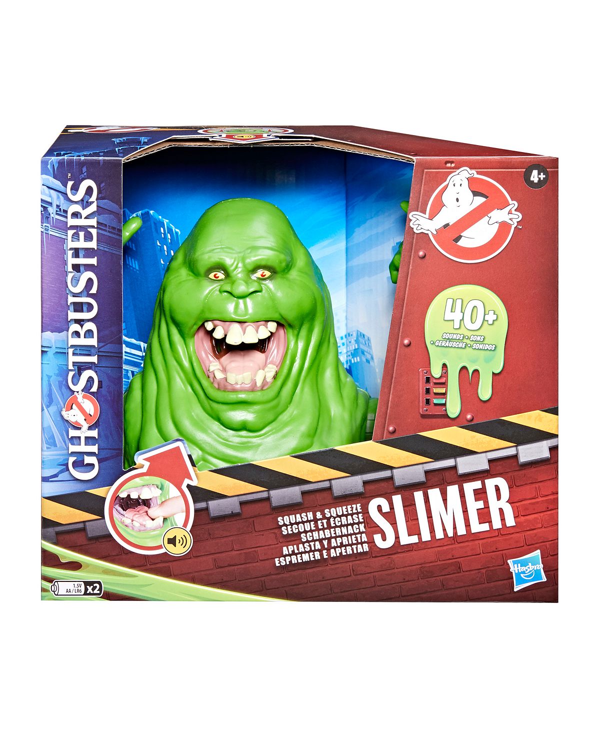 Hasbro Ghostbusters 7" Squash & Squeeze Slimer Action Figure