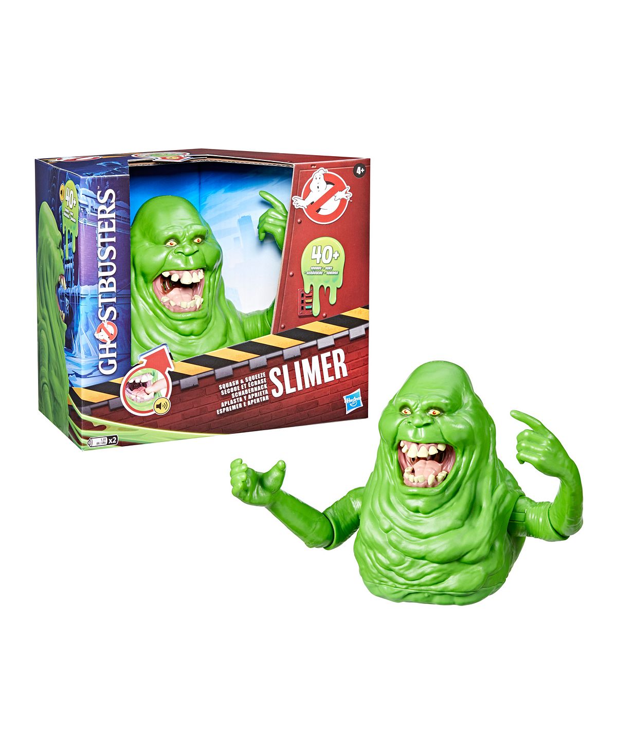 Hasbro Ghostbusters 7" Squash & Squeeze Slimer Action Figure