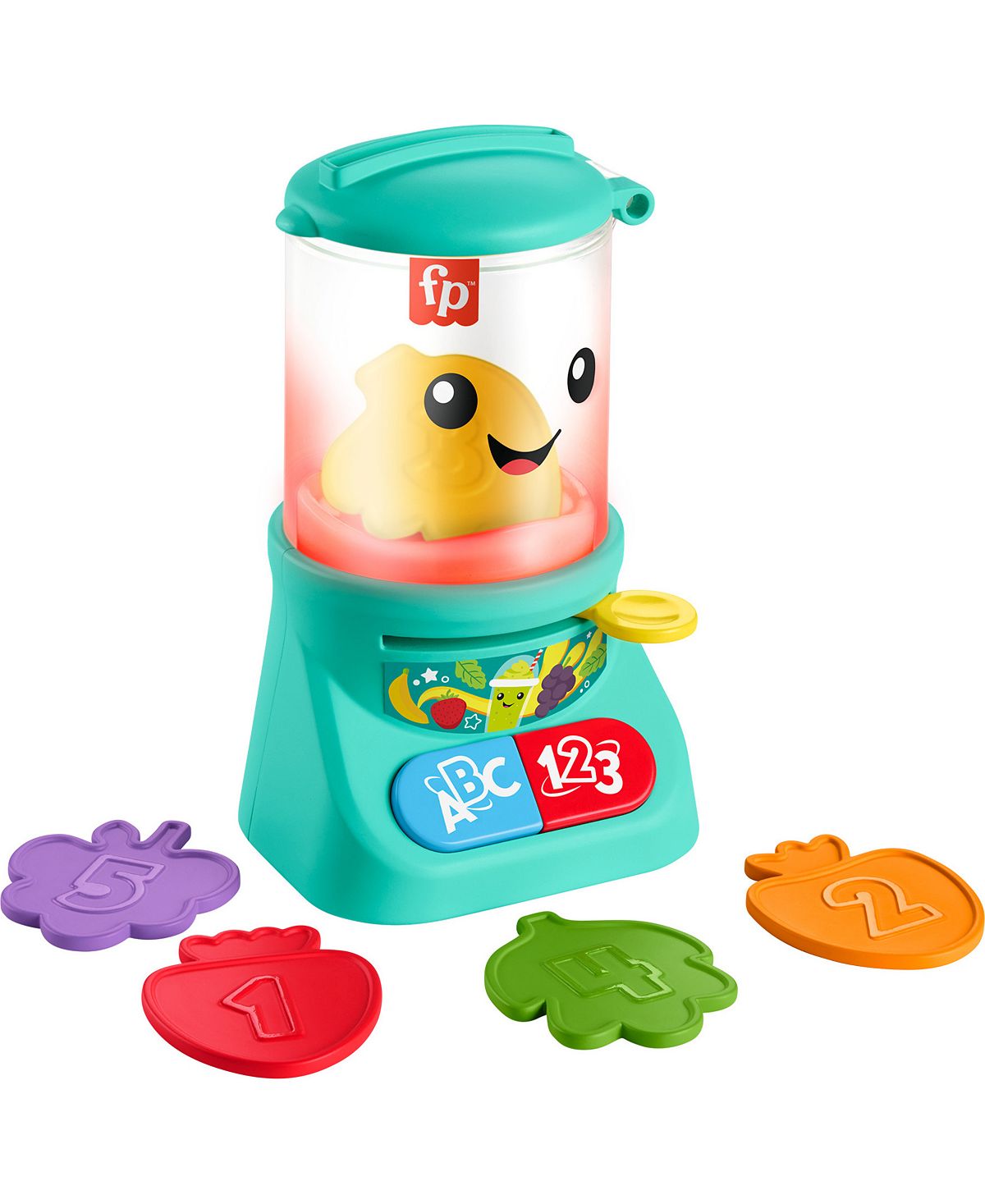 Fisher Price Counting and Colors Smoothie Maker Musical Toy Blender for Infants