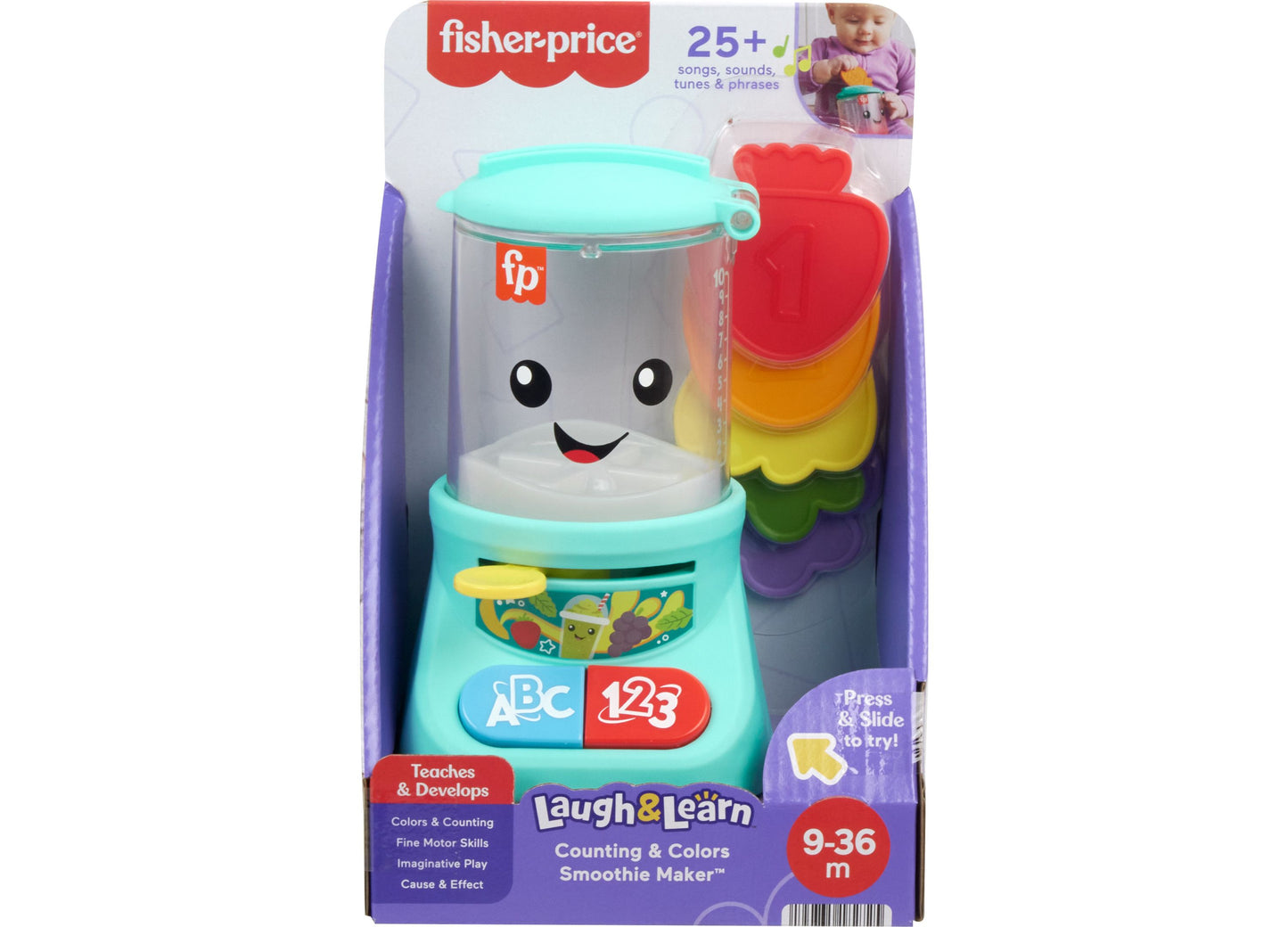 Fisher-Price Laugh & Learn Smoothie Maker Musical Blender Toy