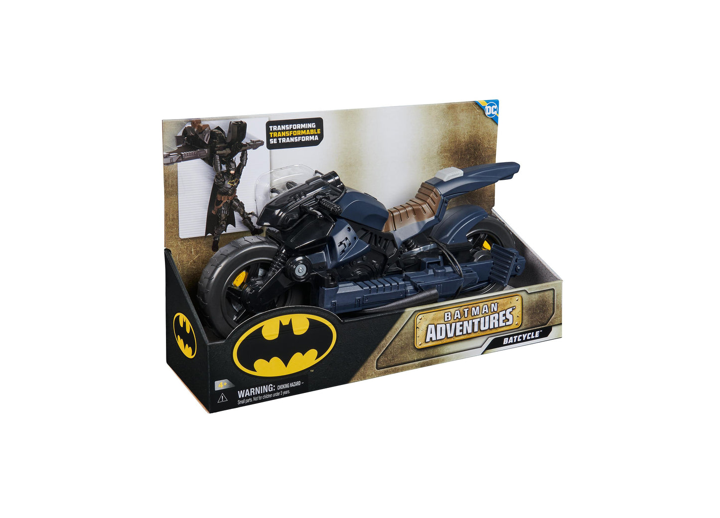 Batman Batcycle, Converting 2-in-1 Batcycle Batglider, Figure Compatible