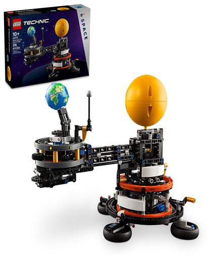 LEGO Technic Space Series: Planet Earth and Moon in Orbit Model Kit, 526 Pieces