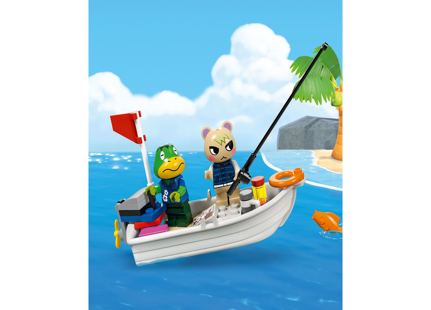 LEGO Animal Crossing Kapp'n's Island Boat Tour Building Set, 233 Pieces