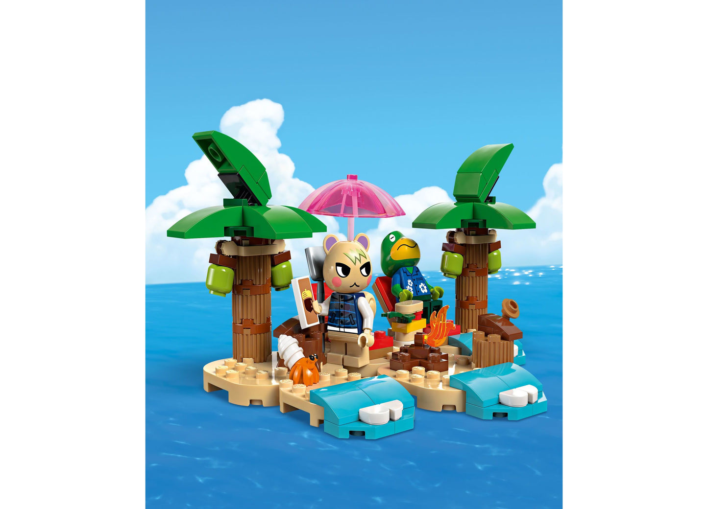 LEGO Animal Crossing Kapp'n's Island Boat Tour Building Set, 233 Pieces