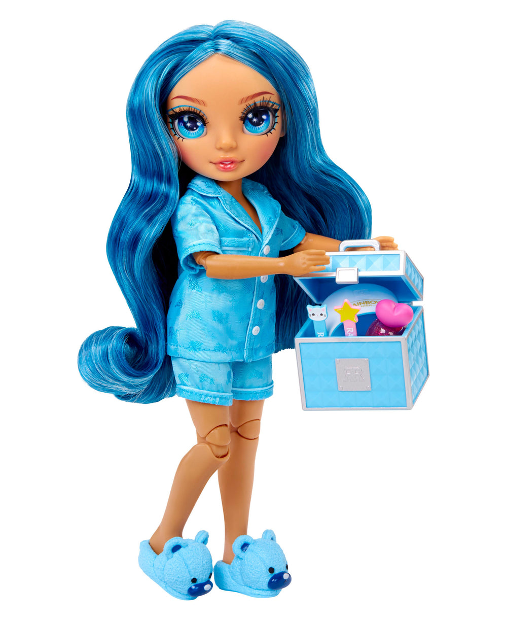 Rainbow High Junior High PJ Party Fashion Doll - Skyler Blue