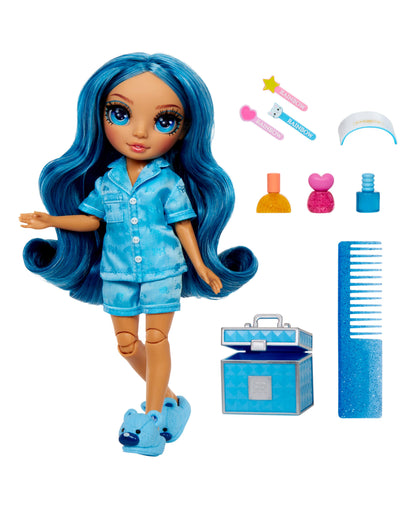 Rainbow High Junior High PJ Party Fashion Doll - Skyler Blue