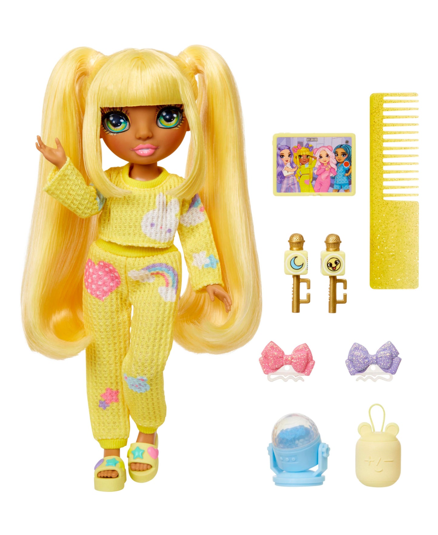 Rainbow High Junior High PJ Party Fashion Doll - Sunny Madison