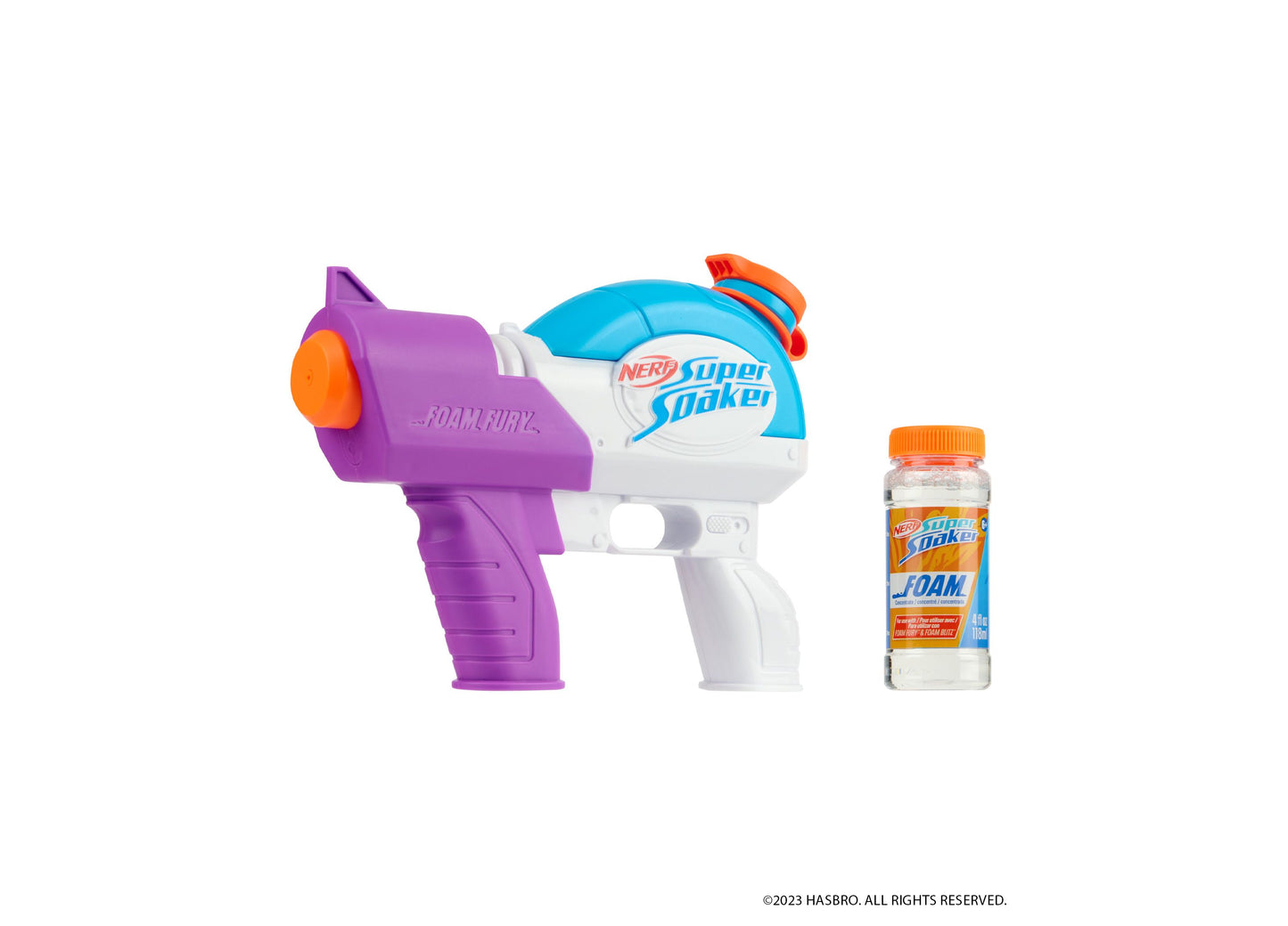 Nerf Super Soaker Foam Fury Blaster by WowWee - Ultimate Foam and Water Blaster