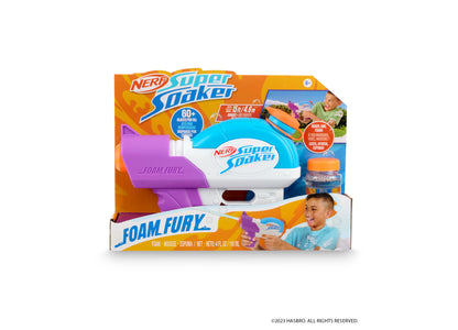 Nerf Super Soaker Foam Fury Blaster by WowWee - Ultimate Foam and Water Blaster