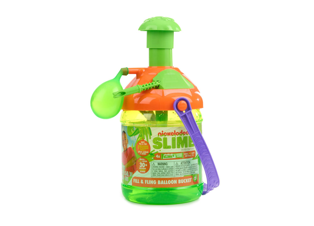 Nickelodeon Slime Nerf Fill & Fling Balloon Battle Bucket