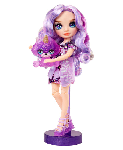 Rainbow High 11-inch Fashion Doll - Violet Willow with Slime Kit