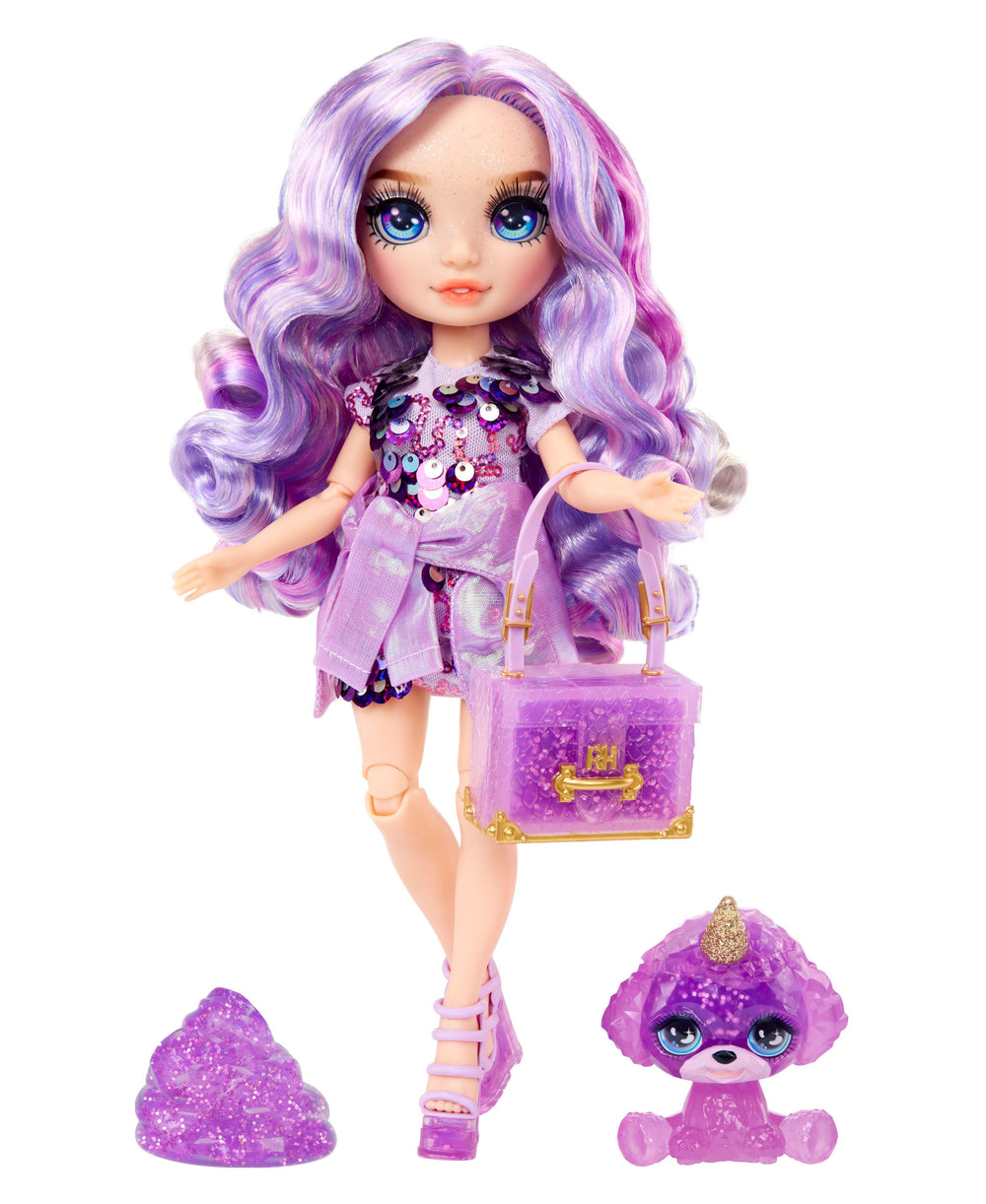 Rainbow High 11-inch Fashion Doll - Violet Willow with Slime Kit