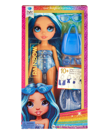 Rainbow High Swim and Style Fashion Doll - Skyler