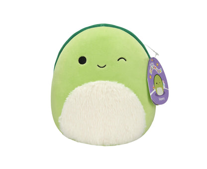 Squishmallows 8-inch Plush Henry, Winking Turtle with Fuzzy Belly