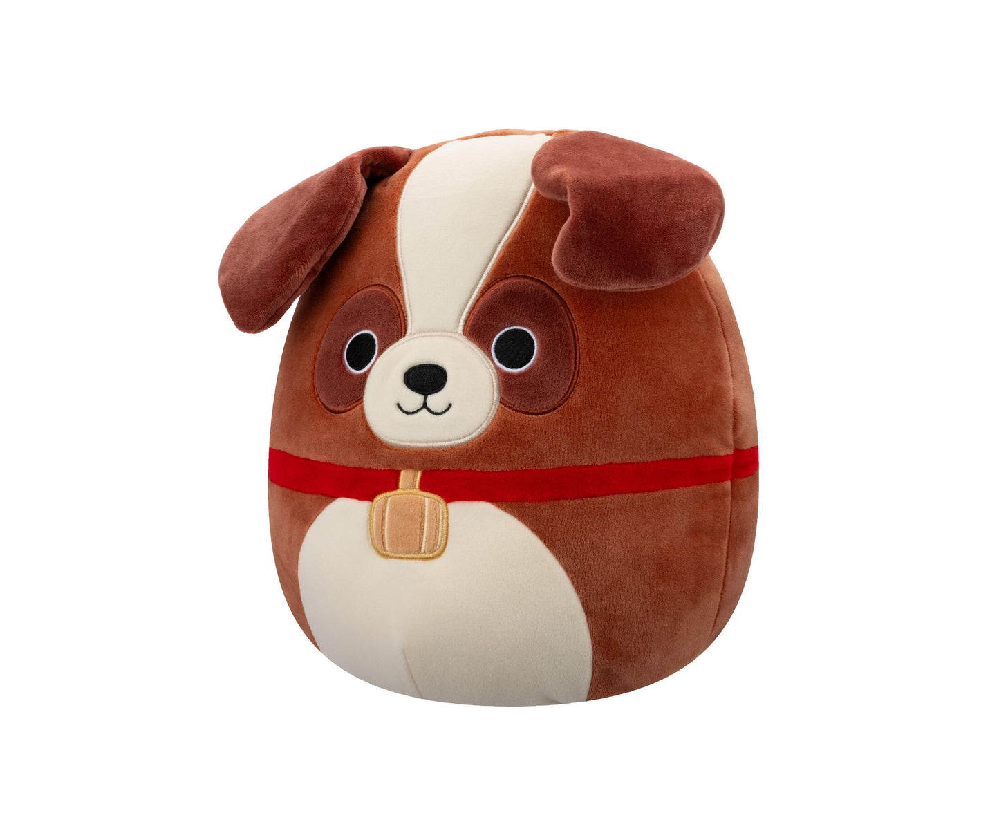 Squishmallows 8 inch Sassafras St. Bernard Plush with Neck Barrel