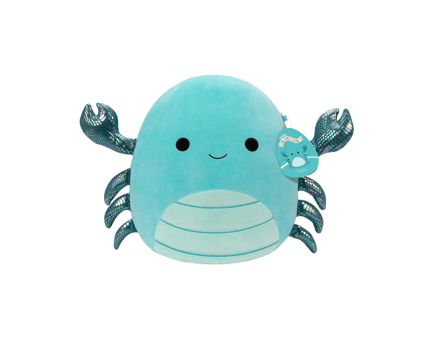 Squishmallows 8" Carpio, Teal Scorpion Plush