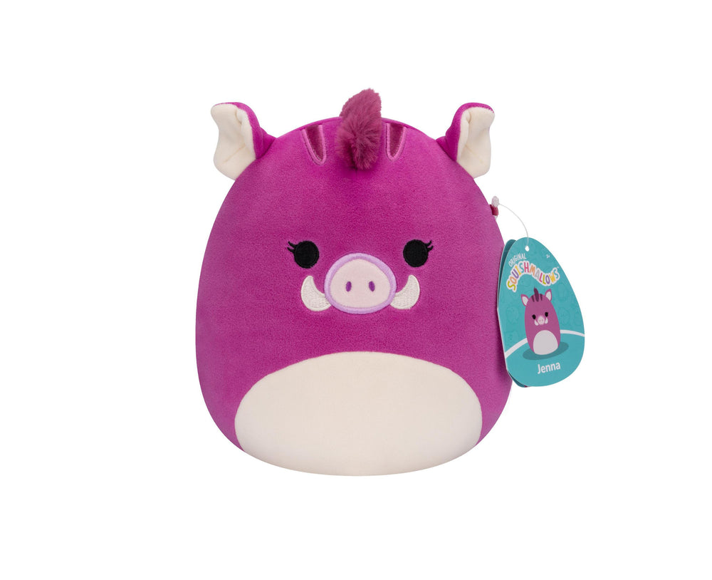 Squishmallows Jenna, Purple Boar Plush