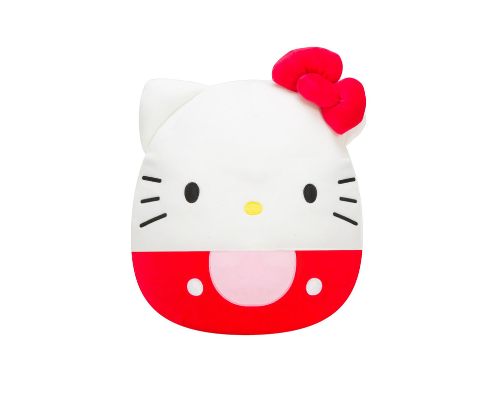 Squishmallows 8 inch Sanrio Hello Kitty Red Suit Plush