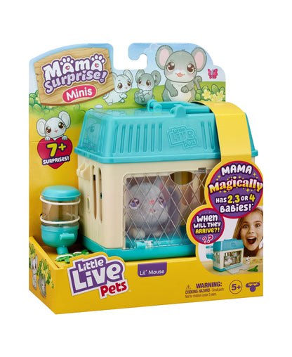 Little Live Pets Mama Surprise Minis - Interactive Lil' Mouse Playset