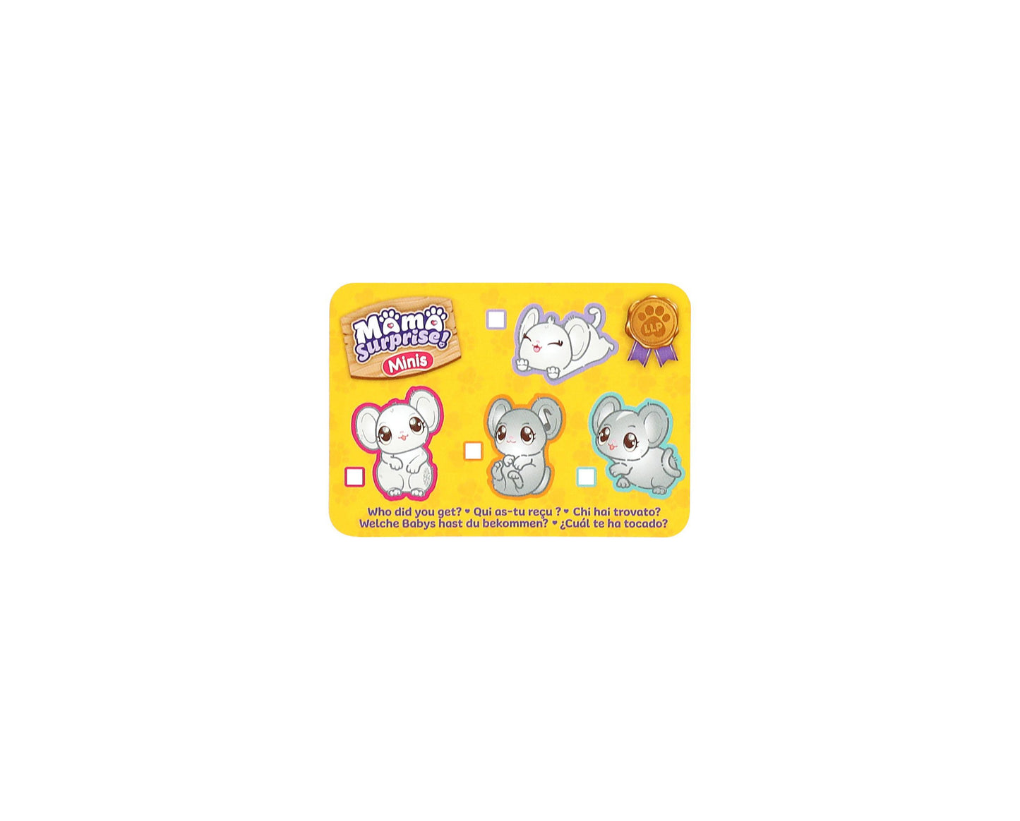 Little Live Pets Mama Surprise Minis - Interactive Lil' Mouse Playset