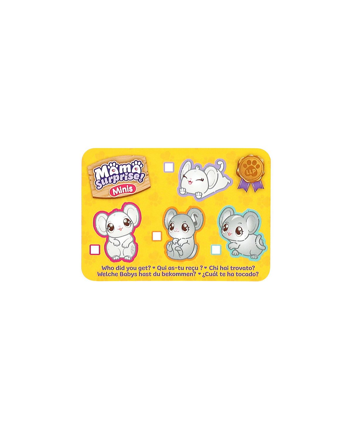 Little Live Pets Mama Surprise Minis - Interactive Lil' Mouse Playset