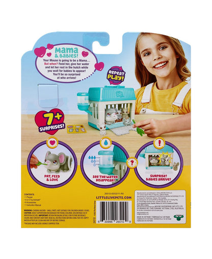 Little Live Pets Mama Surprise Minis - Interactive Lil' Mouse Playset