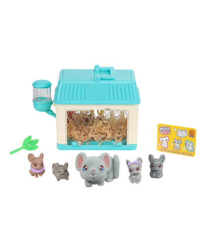 Little Live Pets Mama Surprise Minis - Interactive Lil' Mouse Playset