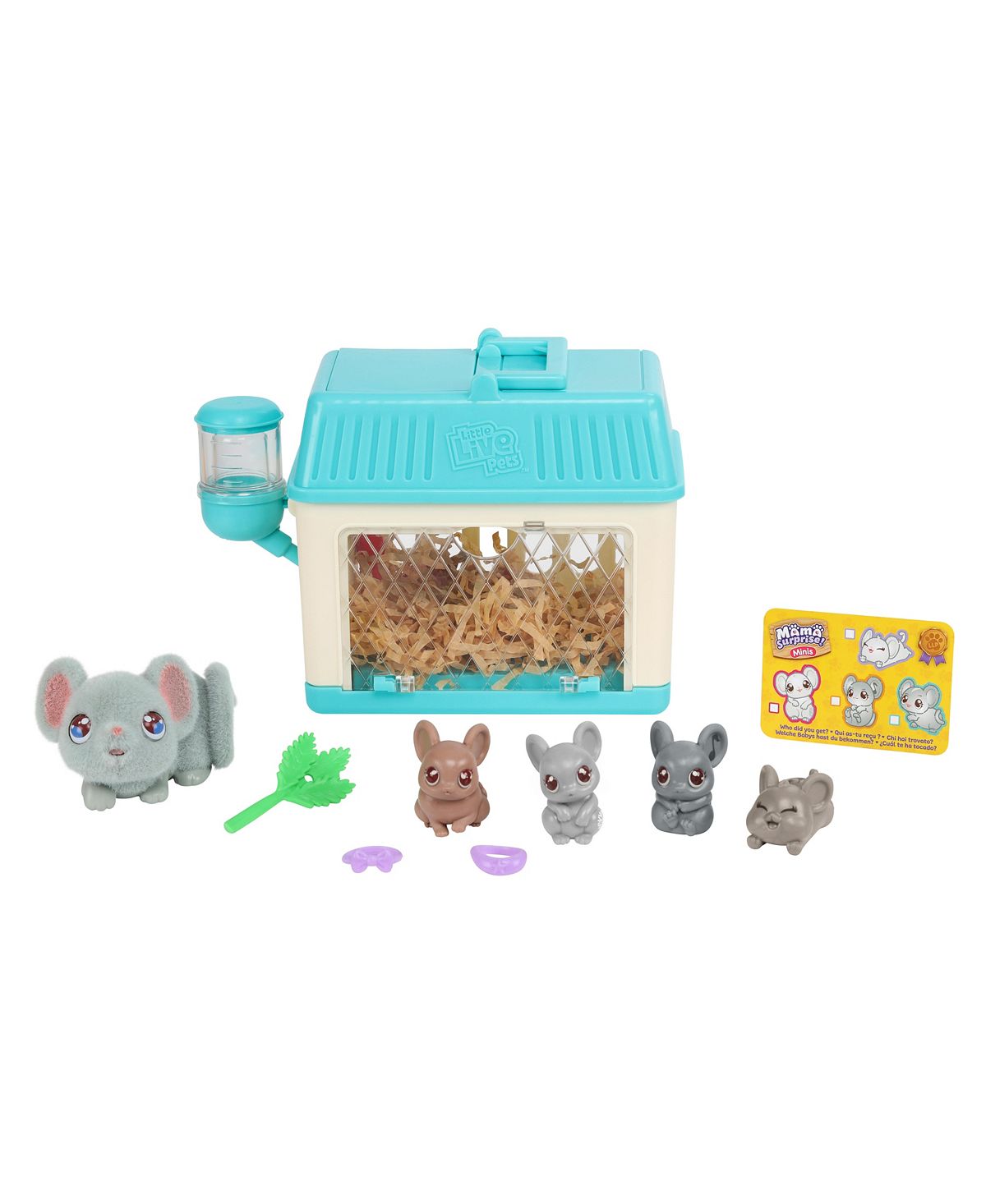 Little Live Pets Mama Surprise Minis - Interactive Lil' Mouse Playset