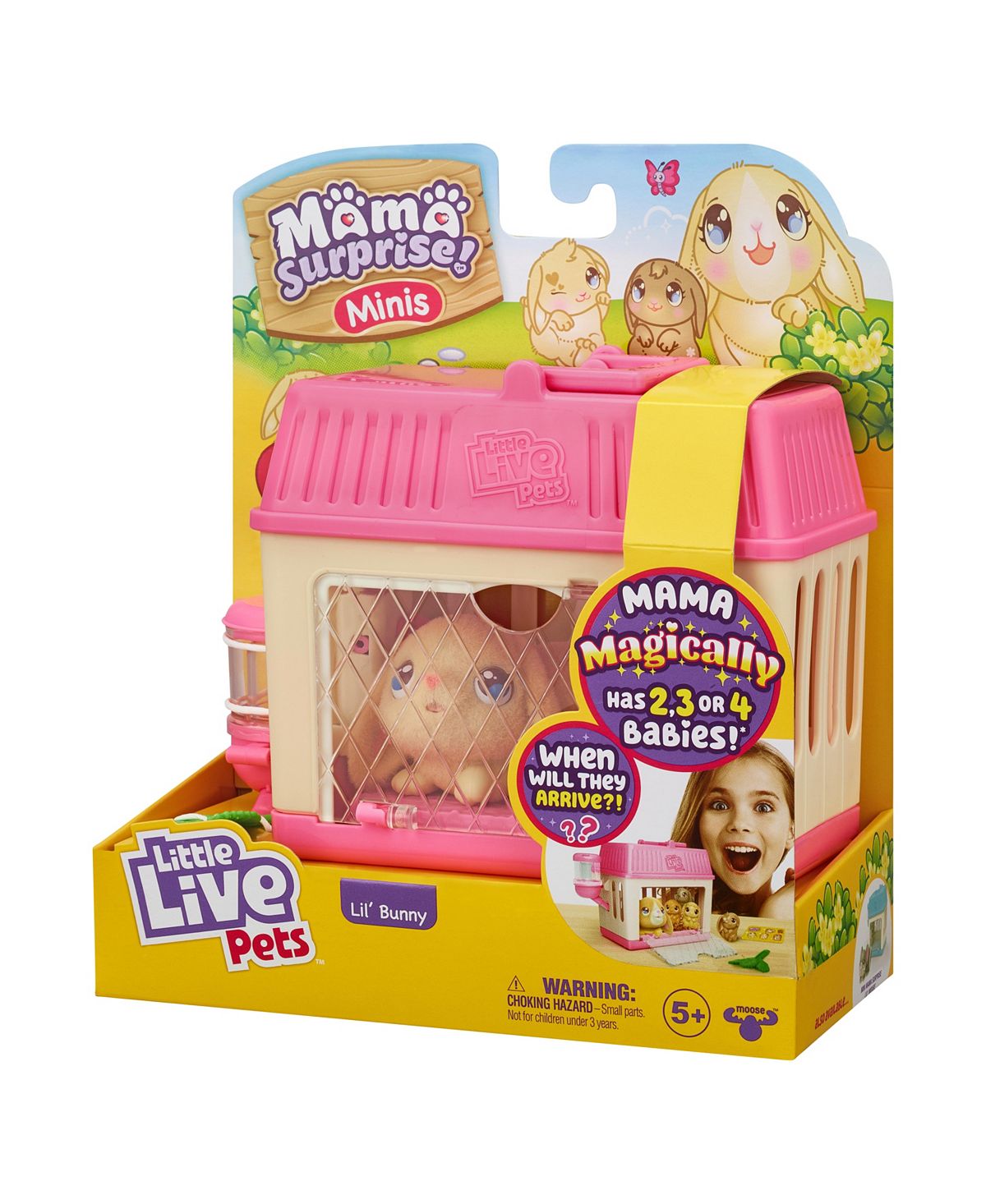 Little Live Pets Mama Surprise Minis - Lil' Bunny Playset