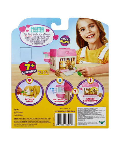 Little Live Pets Mama Surprise Minis - Lil' Bunny Playset