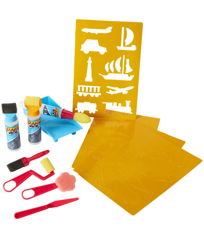 Sizzlin Cool Graffiti Chalk Set - Creative Outdoor Art Kit for Kids