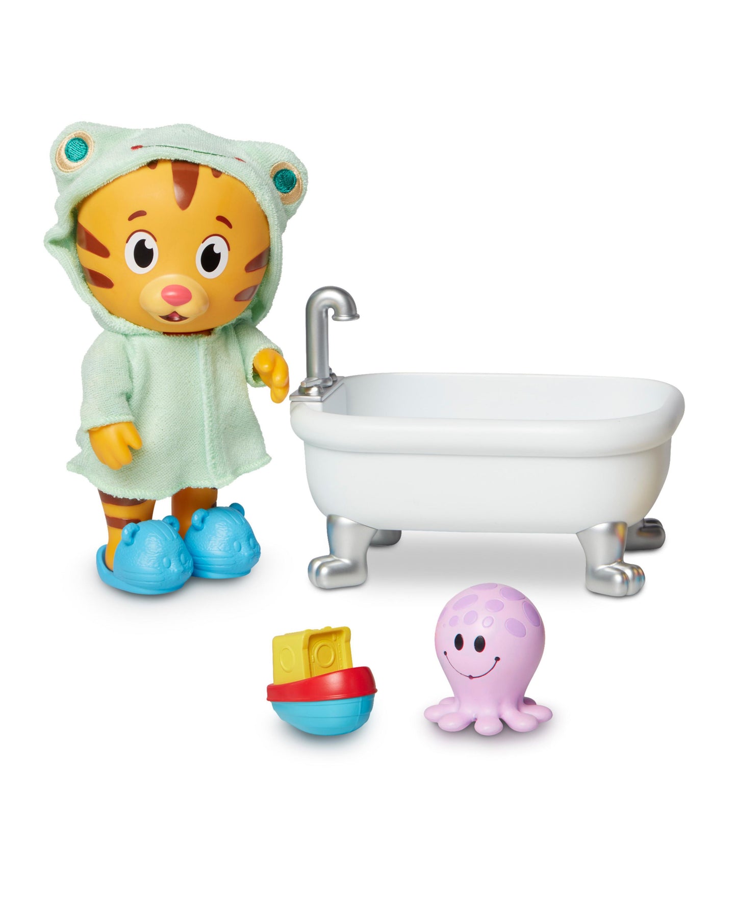 Daniel Tiger's Neighborhood Interactive Bath Time Toy Set