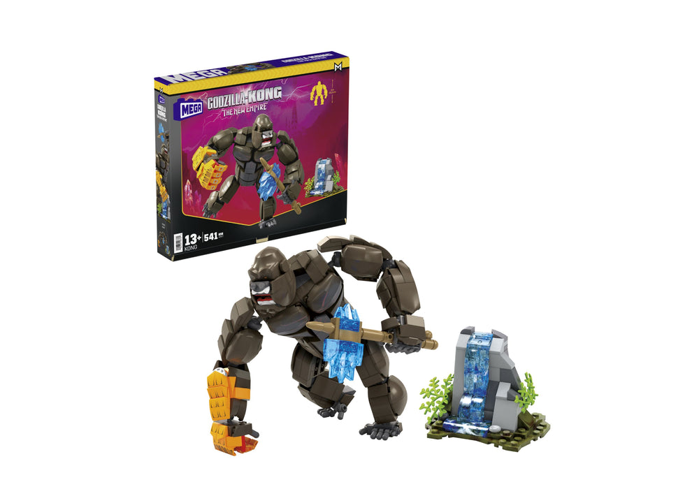 Mega Bloks Godzilla x Kong - The New Empire Kong 541-Piece Building Set