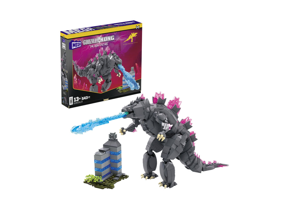 Mega Bloks Godzilla x Kong: The New Empire 12.5-inch Godzilla Collector Building Set