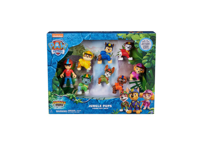 Paw Patrol - Jungle Pups Action Figures Gift Pack, with 8 Collectible Toy Figures, Kids Toys for Boys and Girls Ages 3 and Up