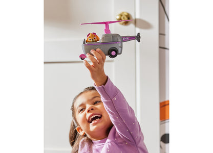 Paw Patrol, Skye's Helicopter, Toy Vehicle with Collectible Action Figure, Minded Kids Toys for Boys Girls Ages 3 and Up