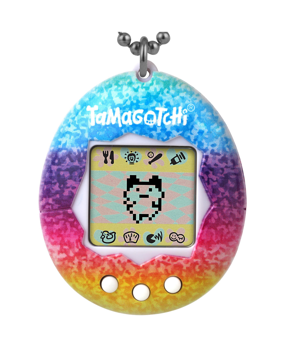 Tamagotchi Original Virtual Pet - Rainbow Edition with Updated Logo