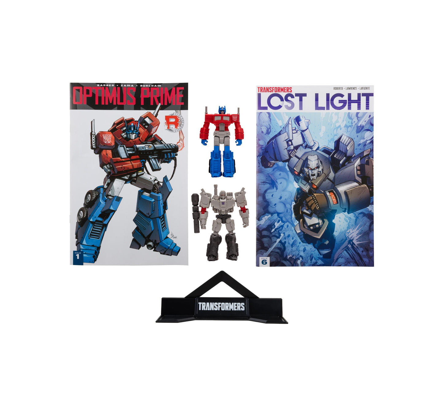 Transformers 3-Inch Dual Pack with Comics: Optimus Prime vs. Megatron