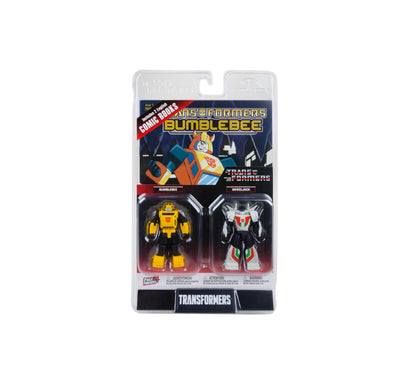 Transformers Page Punchers Bumblebee and Wheeljack Action Figures