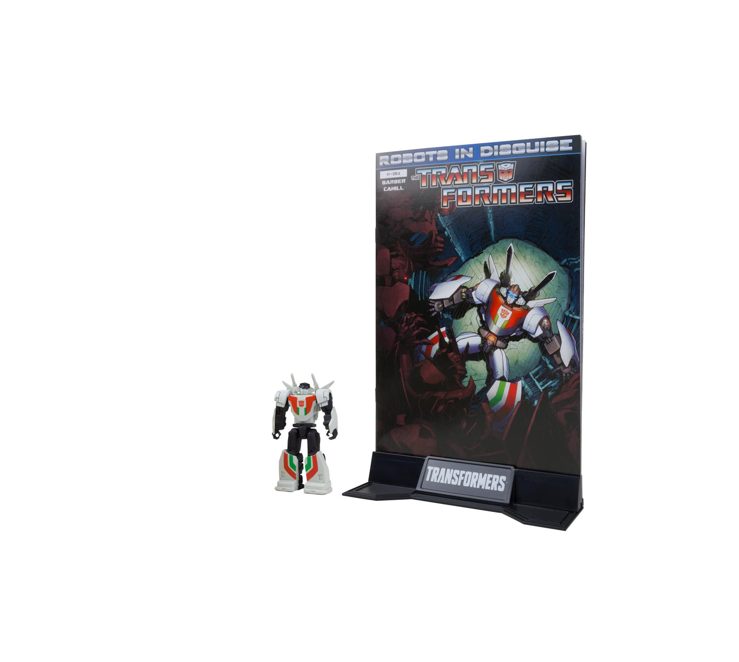 Transformers Page Punchers Bumblebee and Wheeljack Action Figures