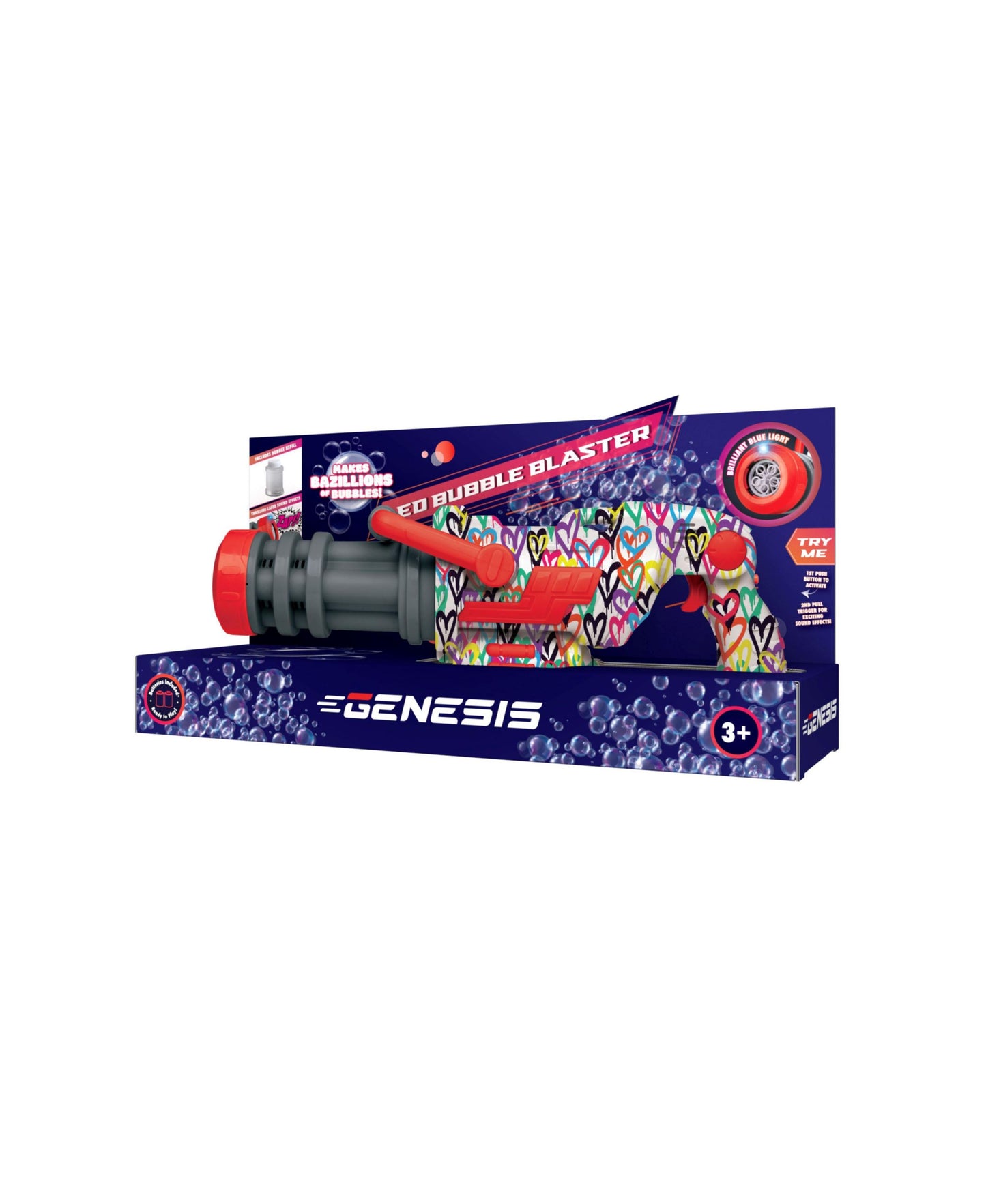 Genesis Urban Legends LED RC Bubble Blaster - Blue