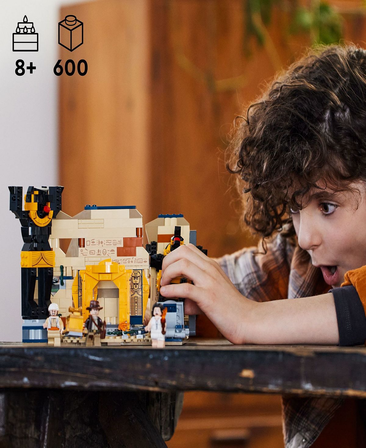 LEGO Indiana Jones‚Ñ¢ 600-Piece Escape from the Lost Tomb Building Set 77013