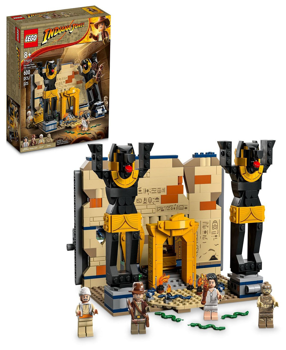 LEGO Indiana Jones‚Ñ¢ 600-Piece Escape from the Lost Tomb Building Set 77013