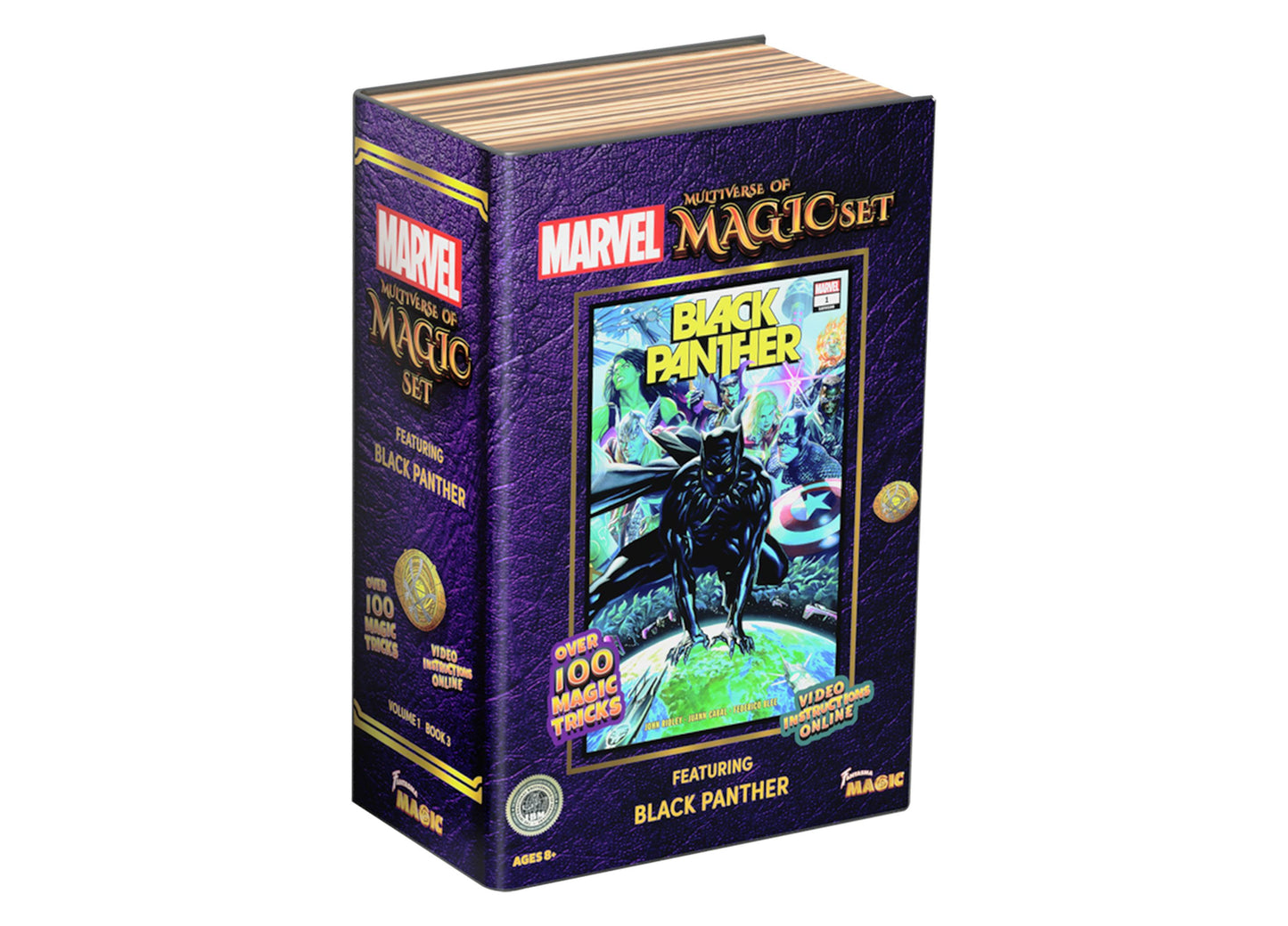 Fantasma Marvel Magic Comic Book Set Black Panther, Over 100 Tricks