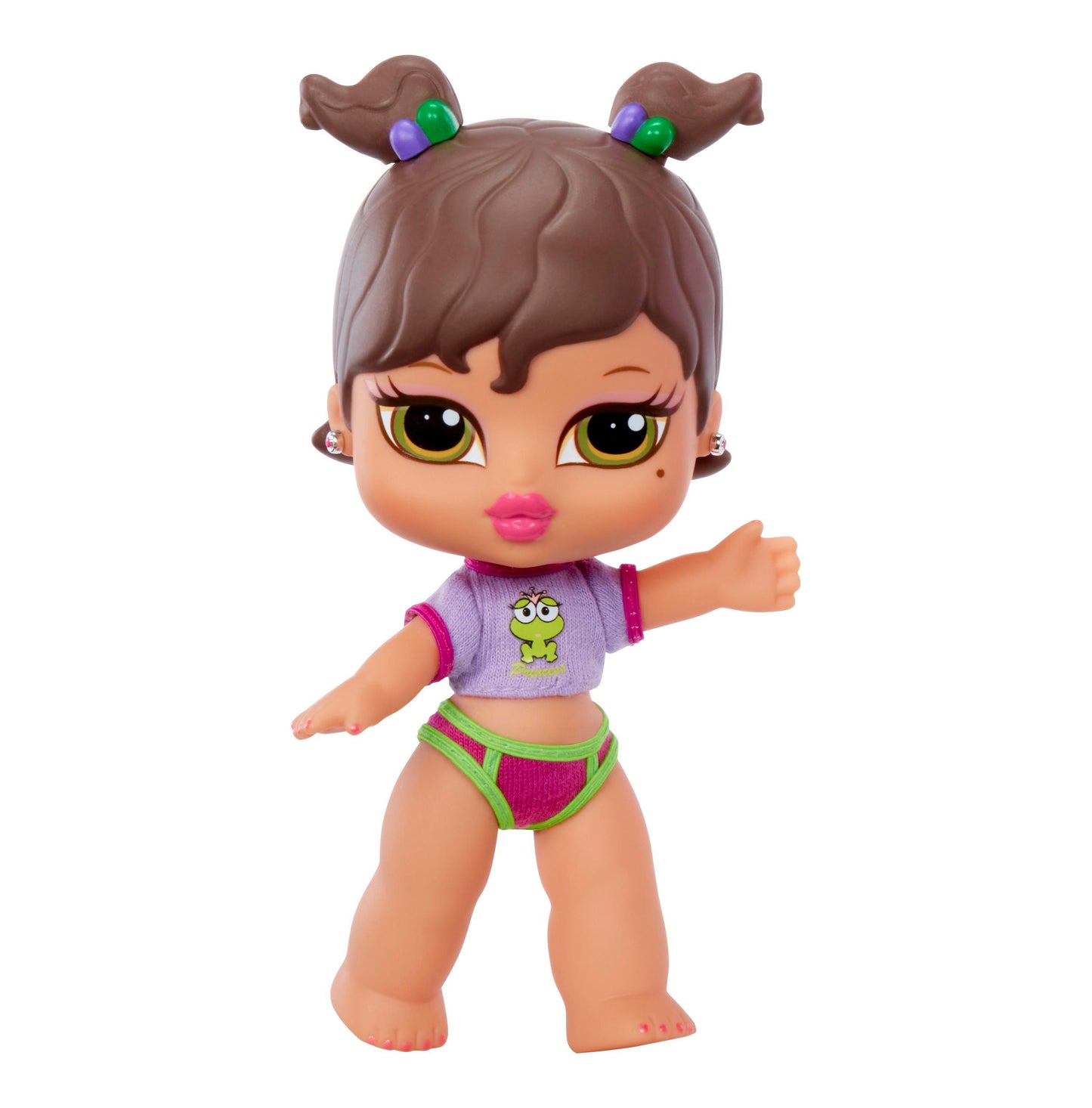 Bratz Babyz Yasmin Collectible Fashion Doll with Accessories and Pet Frog