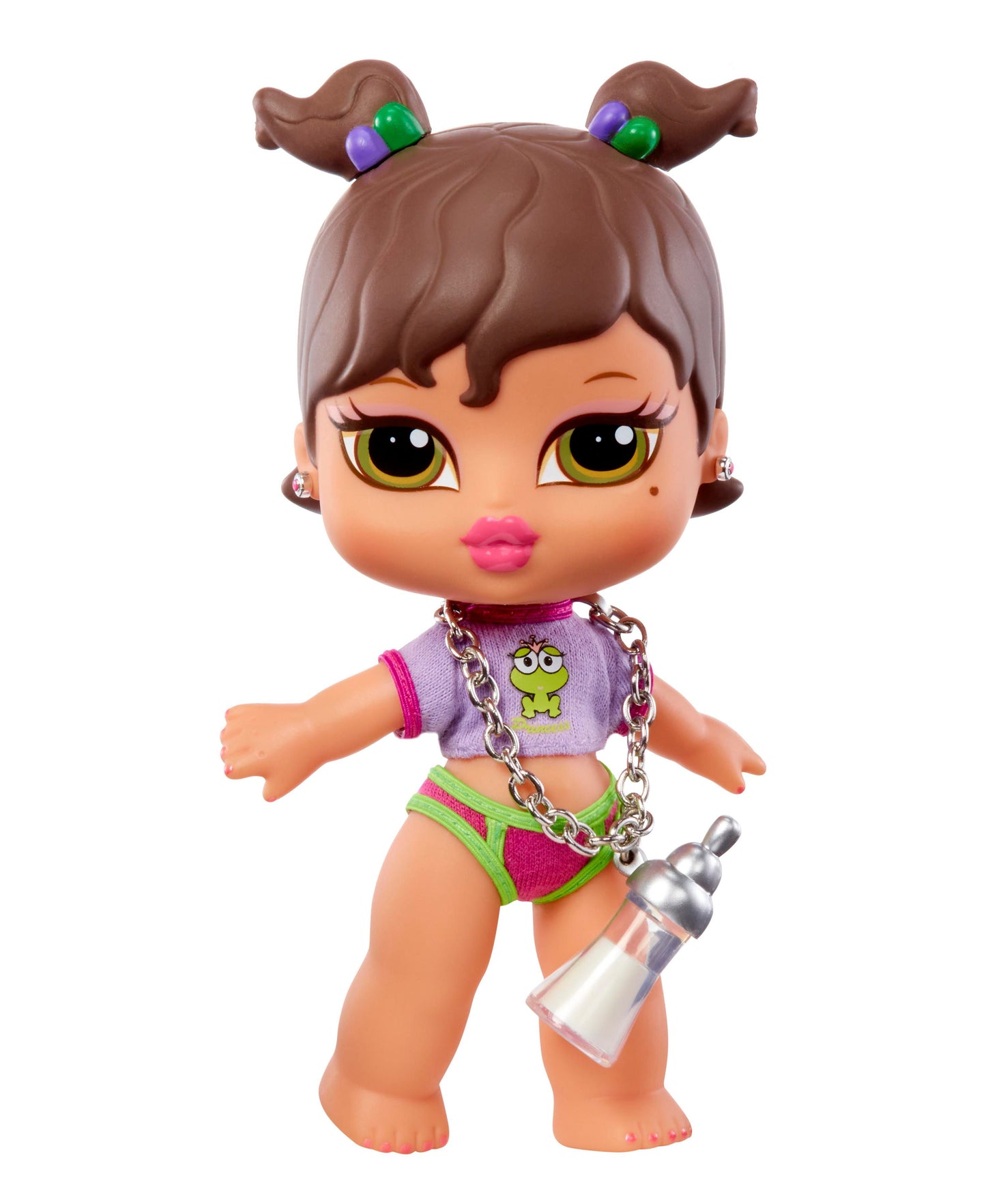 Bratz Babyz Yasmin Collectible Fashion Doll with Accessories and Pet Frog