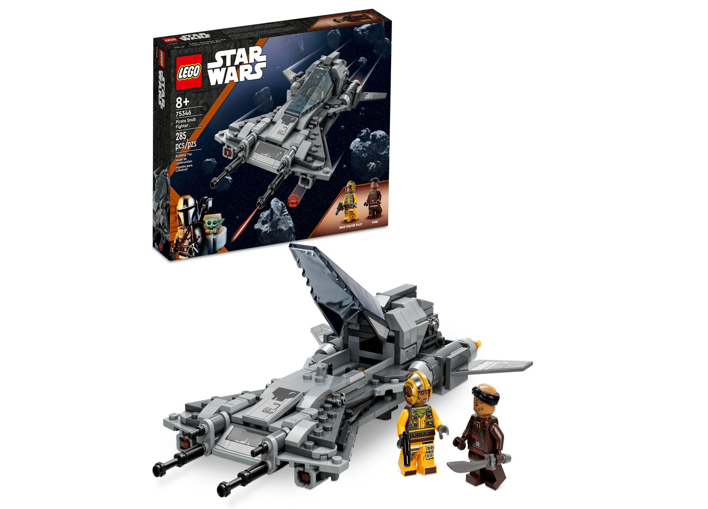 LEGO® Star Wars Pirate Snub Fighter 75346 Building Set, 285 Pieces